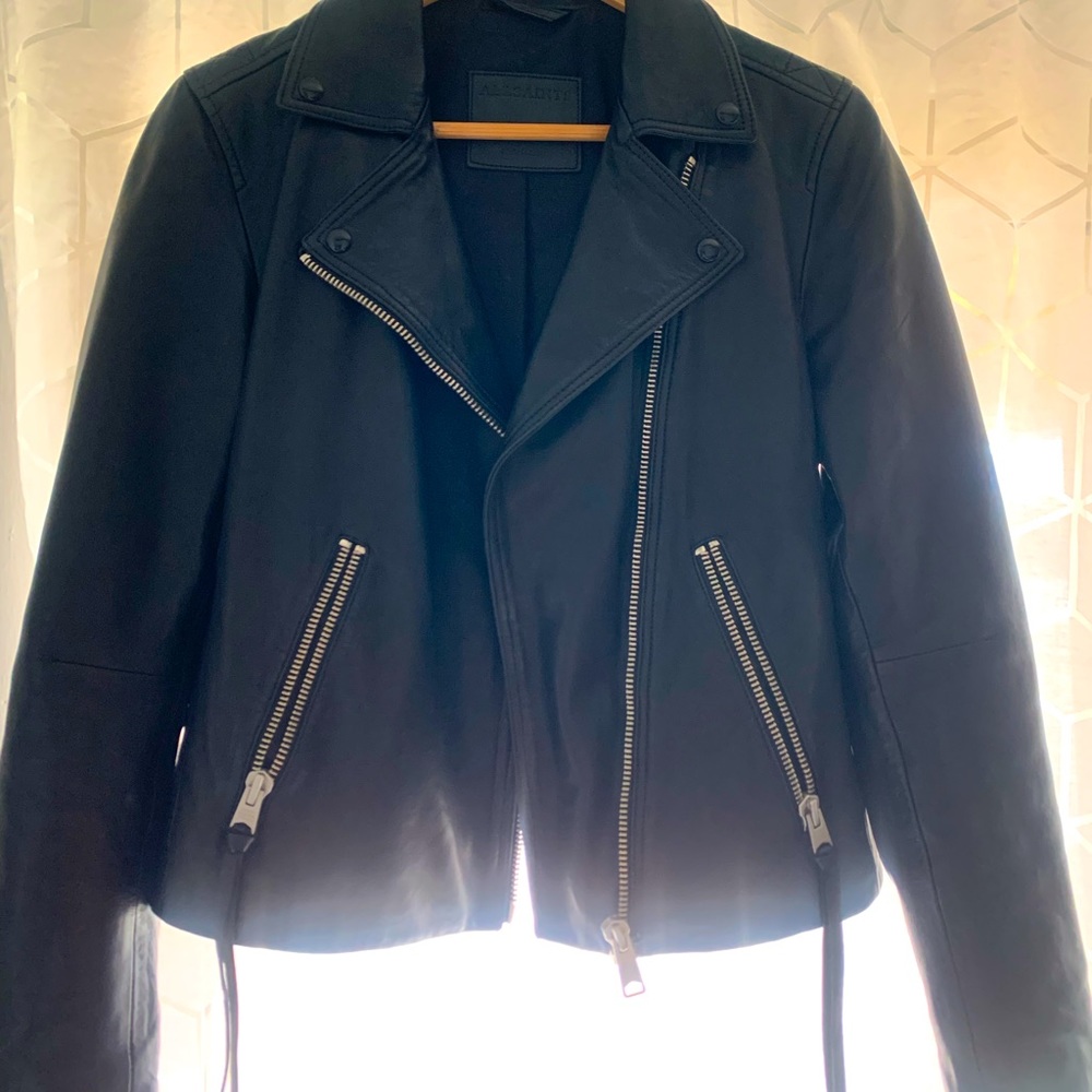 ALLSAINTS Dalby Leather Jacket